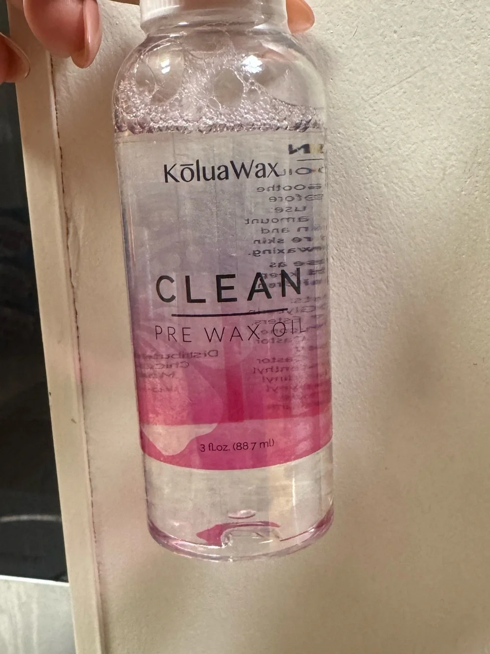 KoluaWax pre and post wax oil